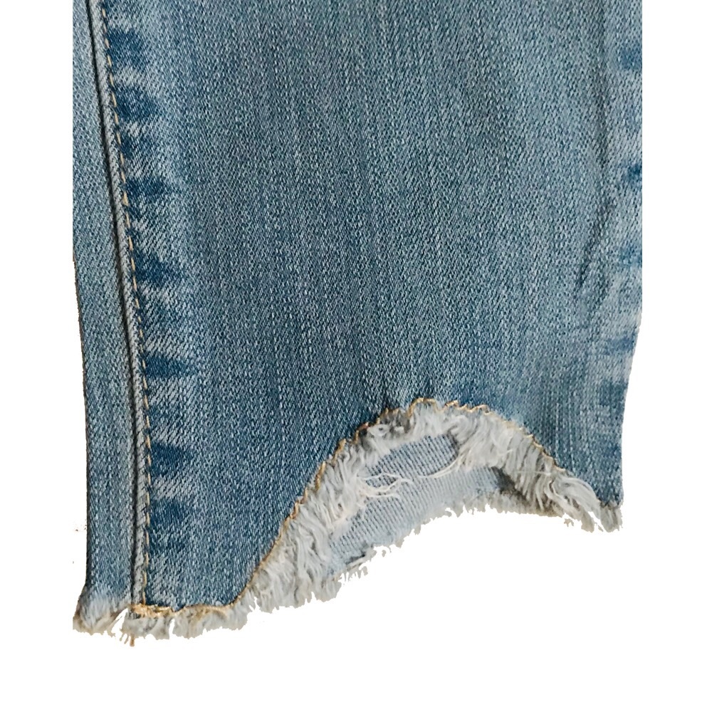 1822 Denim Skinny with frayed hem